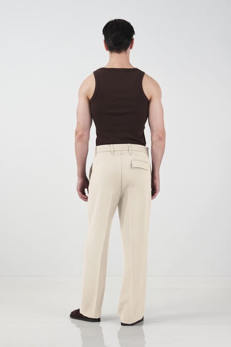 Middenheup Recht Lijn Tailored Broek - Image 3