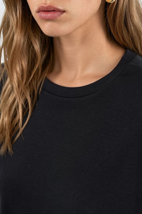 Överdimensionerad T-shirtklänning med Slits - Image 6