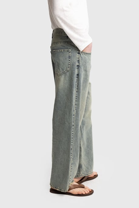 Avslappnad passform raka jeans - Image 3