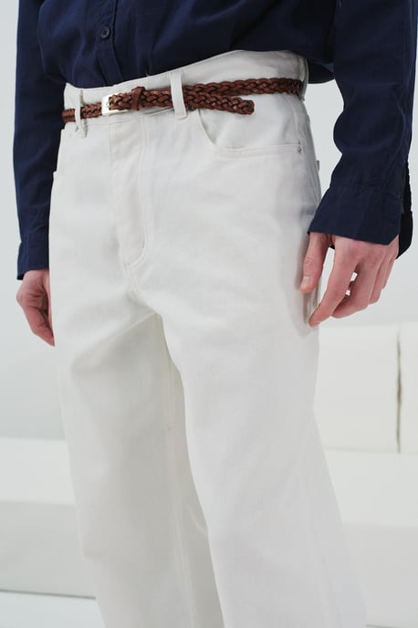 Midjehöga raka benjeans - Image 4