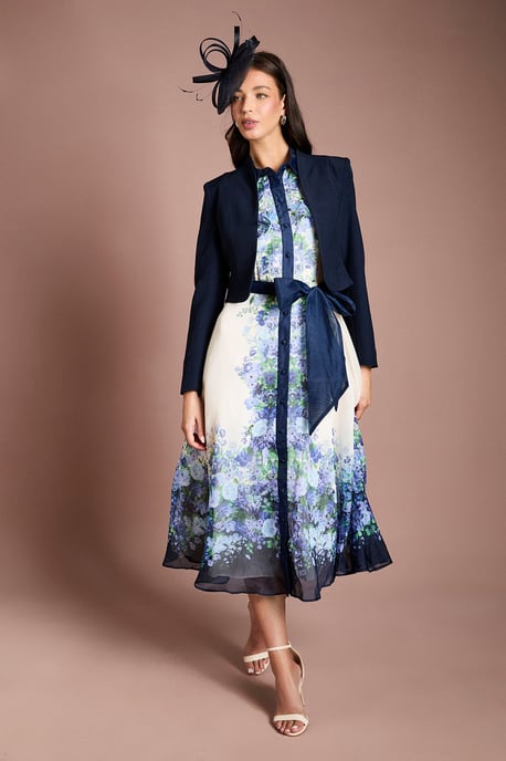 Bow Back Long Sleeve Jacket - Image 2