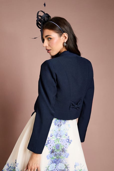 Bow Back Long Sleeve Jacket - Image 3
