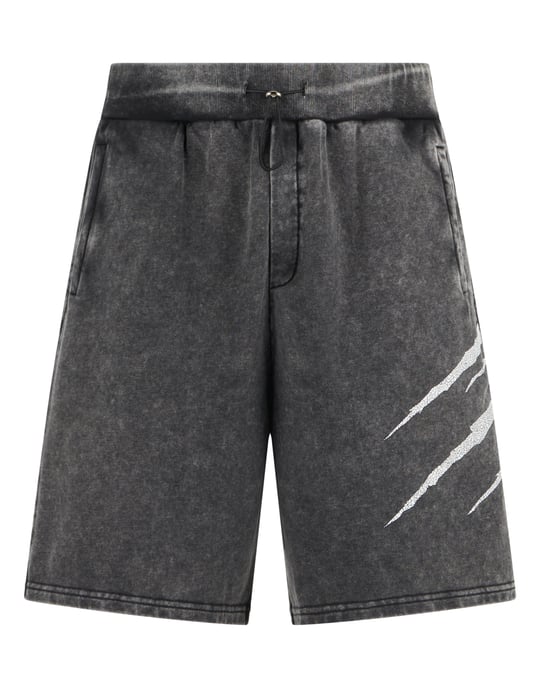 Washed Shorts Crackle Scratch - Image 1