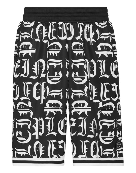 Basket Jogging Shorts Gothic Plein - Image 1