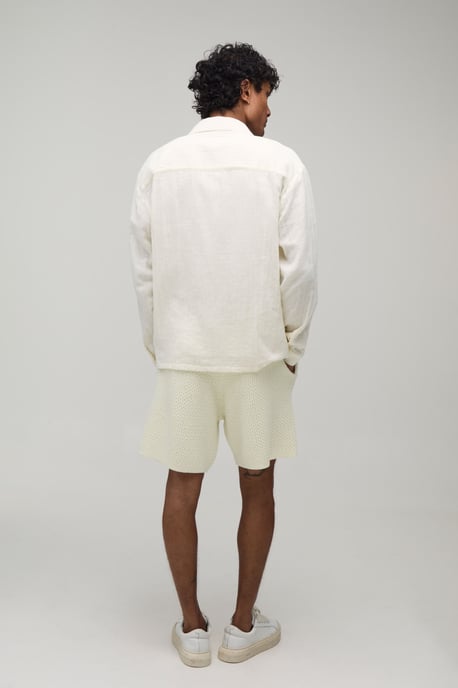 Relaxed Open Stitch Knitted Short - Image 2