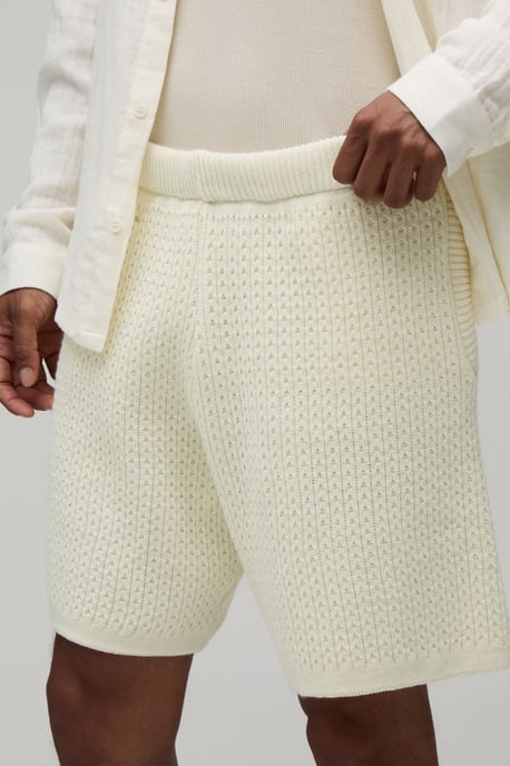 Relaxed Open Stitch Knitted Short - Image 3