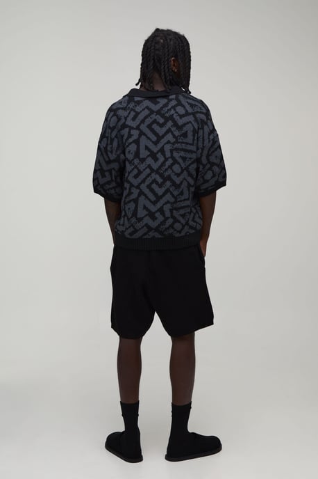 Relaxed Open Stitch Knitted Short - Image 2