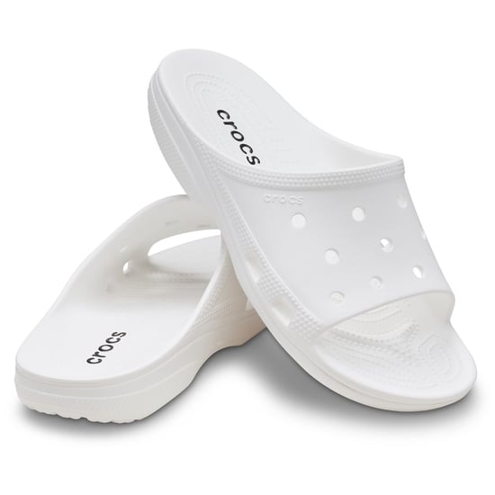 Crocs Classic Thermoplastic Women's White Sandals - Image 3