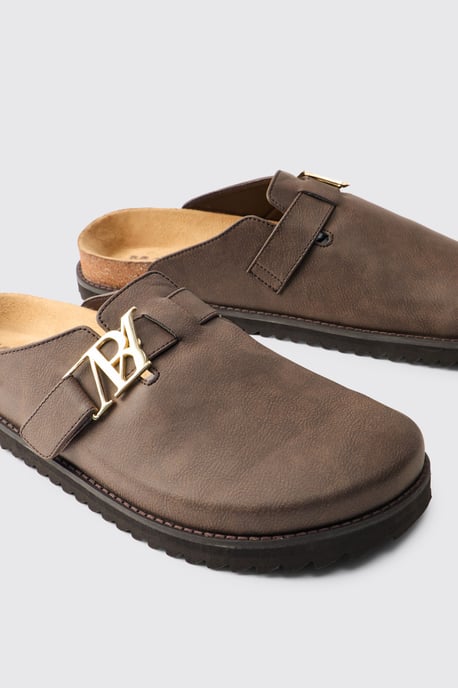 BHM Initial PU Skater Sole Mule - Image 3