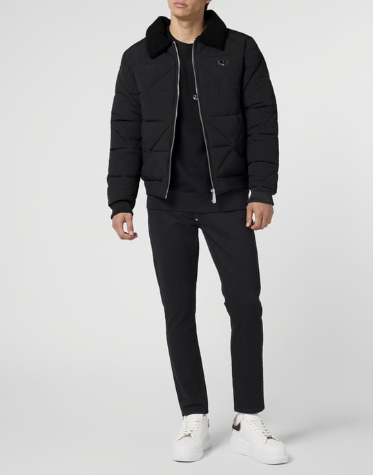 Nylon Down Jacket - Image 4
