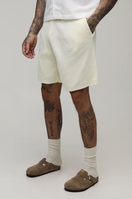 Tall Relaxed Ribbed Knitted Short - Image 1