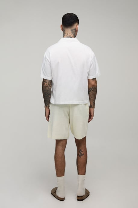 Tall Relaxed Ribbed Knitted Short - Image 2