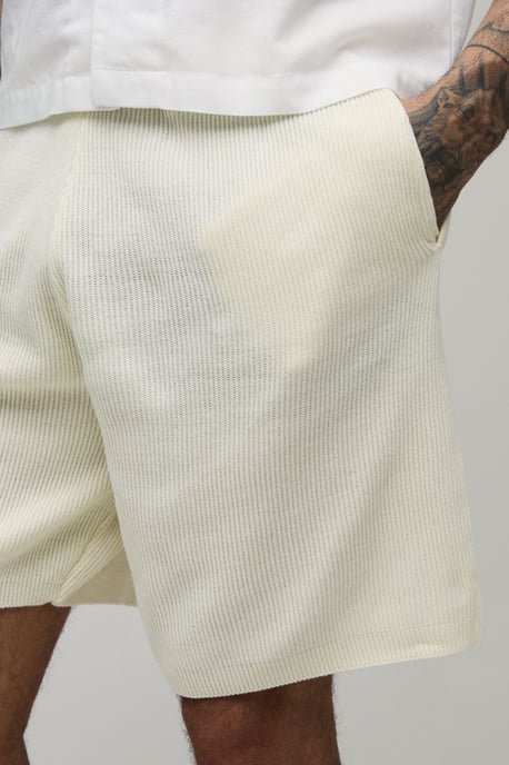 Tall Relaxed Ribbed Knitted Short - Image 3