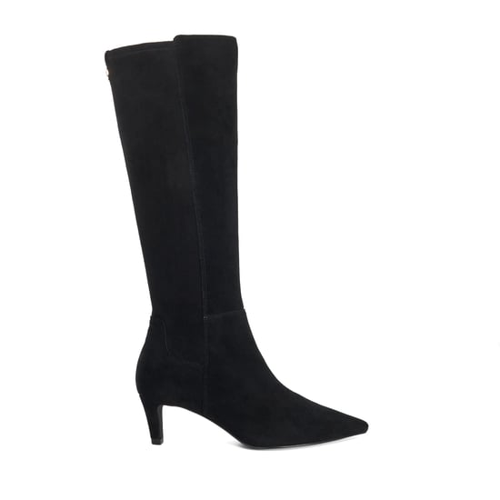 Dune Ladies Sultry - Leather Knee High Kitten Heel Boots - Image 2