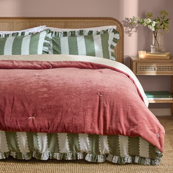 Wylder Edie 100% Cotton Velvet Bedspread - Image 1