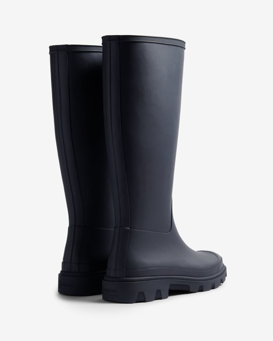 Downpour Unisex Downpour Tall Boot Tall Boot in Dark Blue Tall Wellington Boots - Image 3