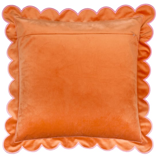 Furn Lil Scallop Velvet Feather Filled Cushion - Image 2