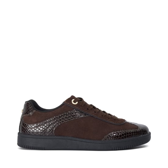 Dune Ladies Emilias - Leather Lace-Up Trainers - Image 2