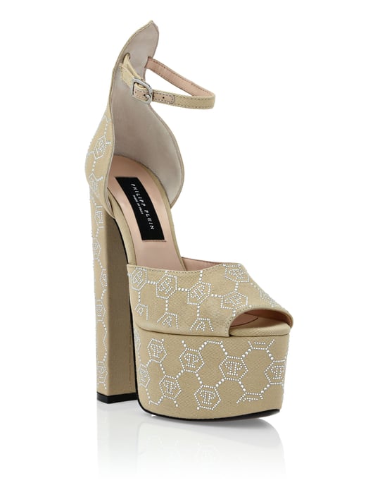 Sandals High Heels Monogram - Image 1