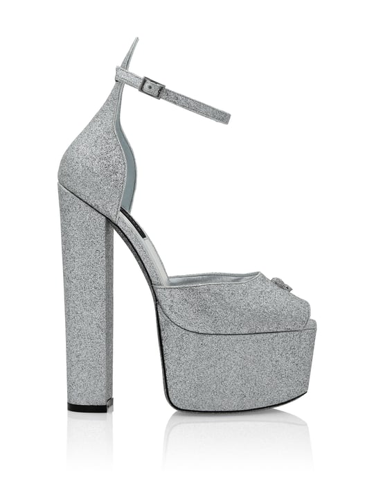 Sandaler Högklackat Glitter - Image 3
