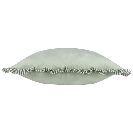 Wylder Solene Ruffle Matte Velvet Polyester Filled Cushion - Image 3