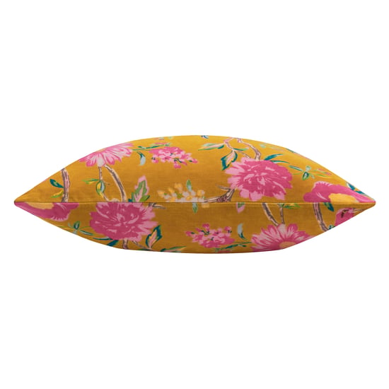Wylder Aviary 100% Cotton Velvet Polyester Filled Cushion - Image 3
