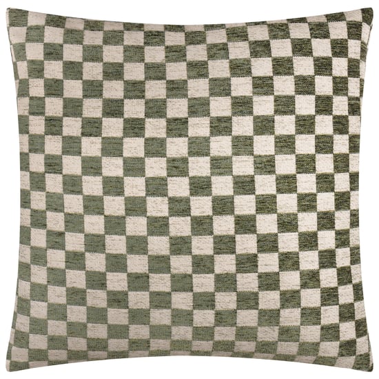 Hoem Larro Chenille Checkerboard Cushions - Image 2