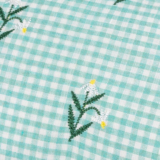 furn. Les Petite Fleurs Gingham Ruffle Cushions - Image 5