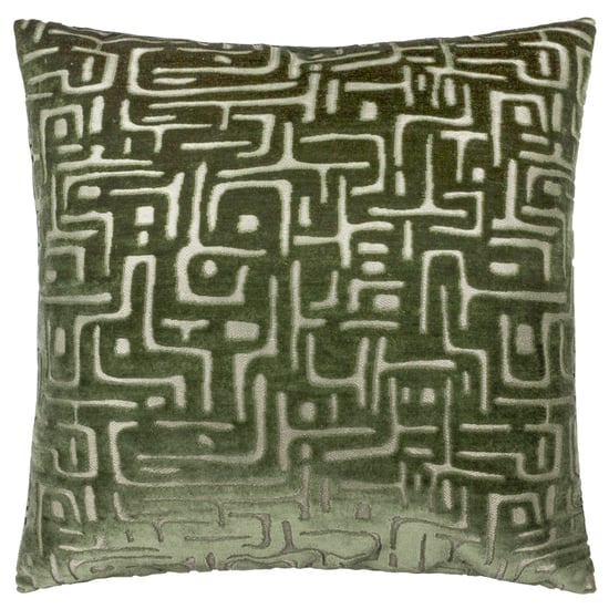 Hoem Soren Cut Velvet Polyester Filled Cushion - Image 2