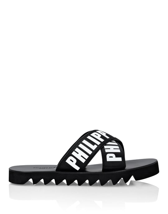 Flat Gummy Sandals - Image 3