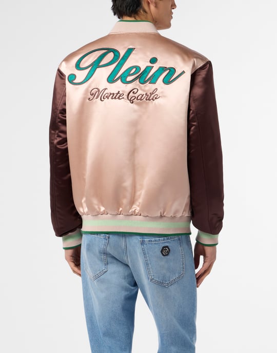Skinande satin College Bomber Signature Monte Carlo - Image 5