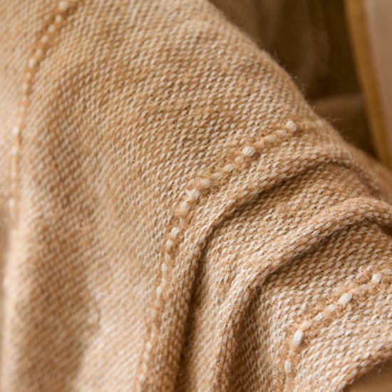 Yard Hedon Woven Indoor/Outdoor Throw, Natural - Image 3