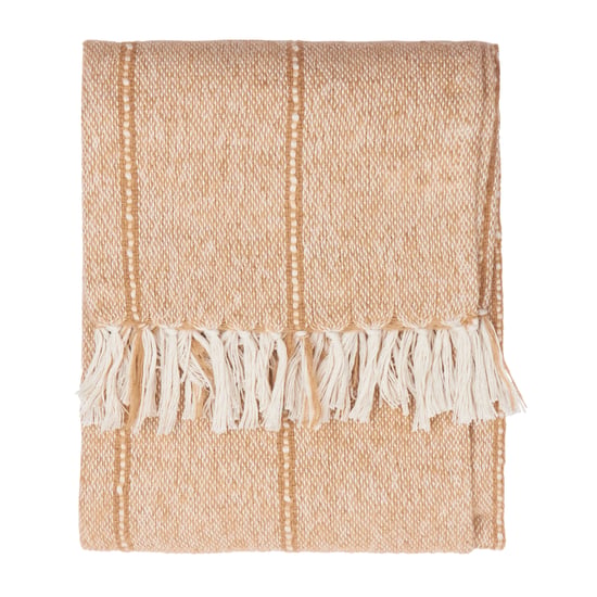 Yard Hedon Woven Indoor/Outdoor Throw, Natural - Image 4