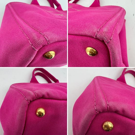 Prada Cloth Tote Bag Canapa - Image 4