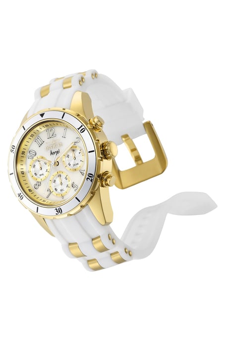 Invicta Angel 24901 Women's Watch - Quartz Movement - Stainless Steel with White Dial - 40 mm - Image 2