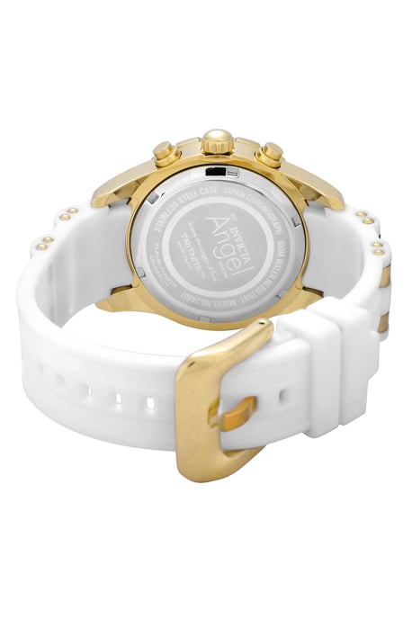 Invicta Angel 24901 Women's Watch - Quartz Movement - Stainless Steel with White Dial - 40 mm - Image 4