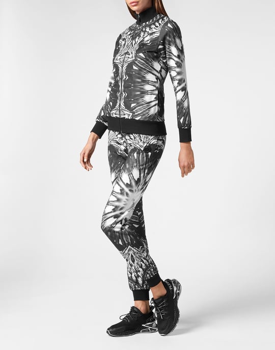 Trainingspak: Top & Broek Optical Flower - Image 4