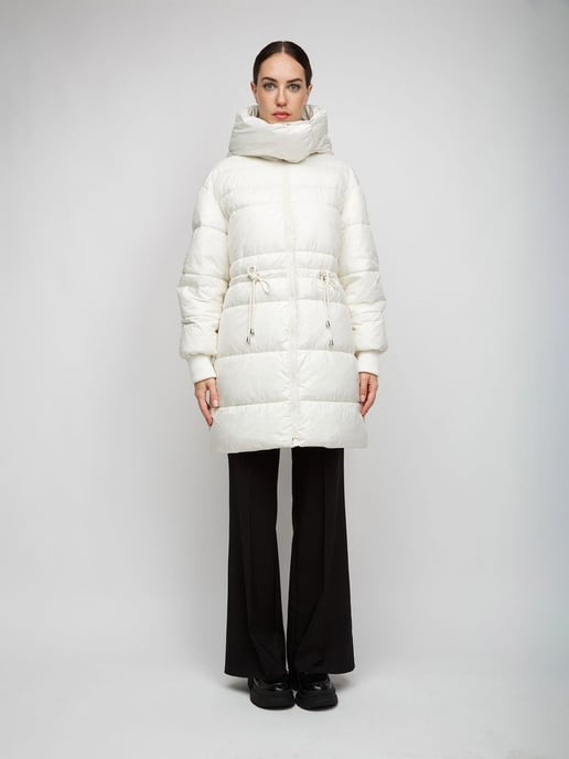 Pinko Winterjacke Beige - Image 4