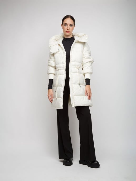 Pinko Winterjacke Beige - Image 6