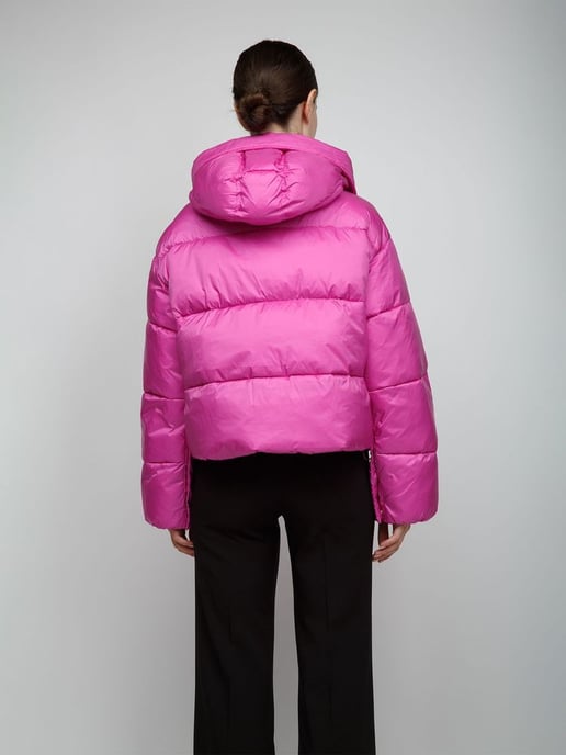 Pinko Winter Jacket Purple - Image 4