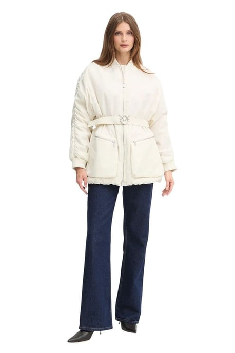 Pinko Winter Jacket White - Image 4