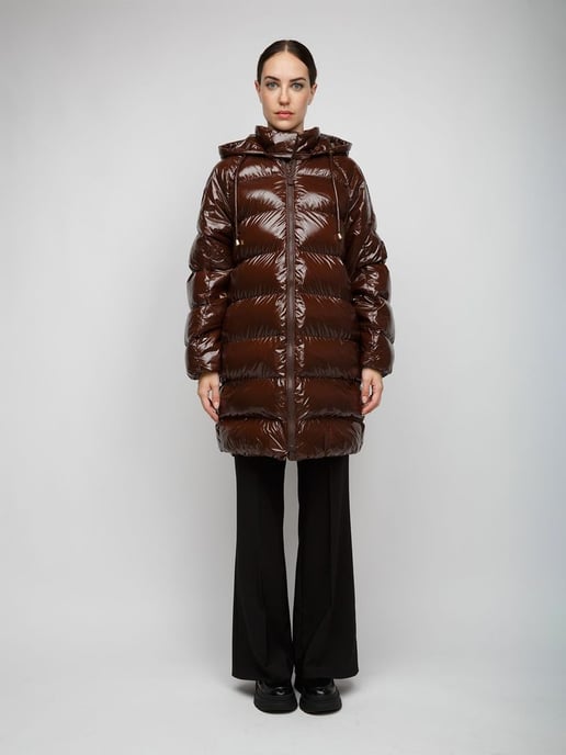 Pinko Winterjas Bruin - Image 4