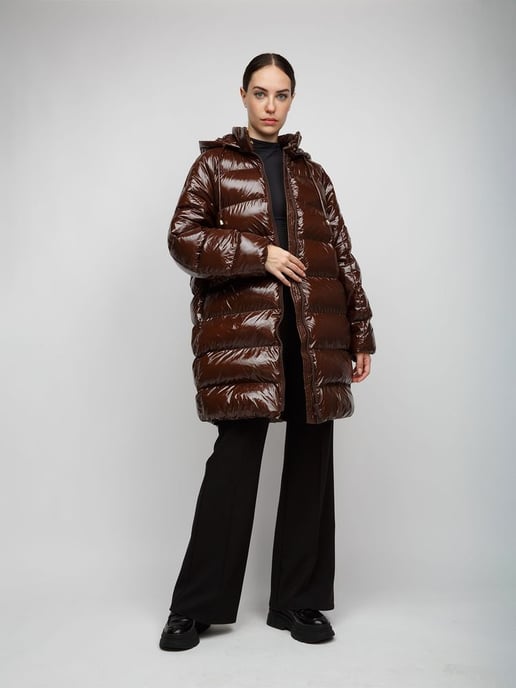 Pinko Winterjas Bruin - Image 6