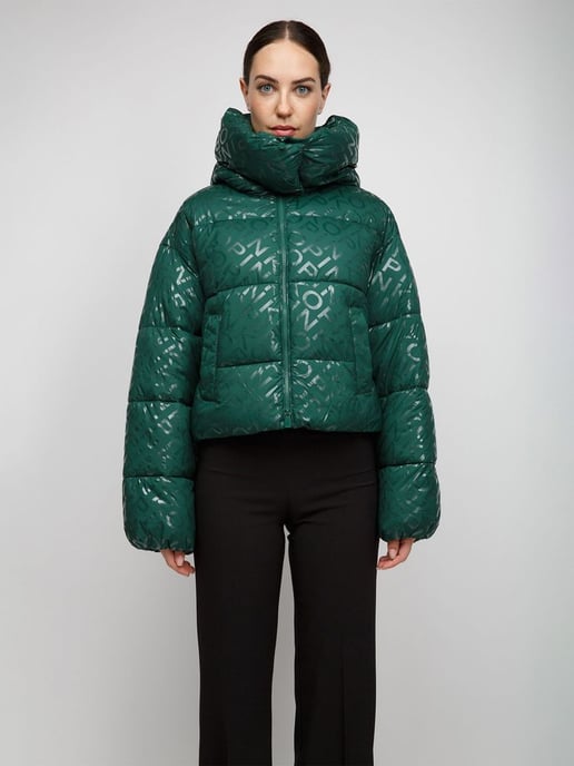 Pinko Winter Jacket Green - Image 4