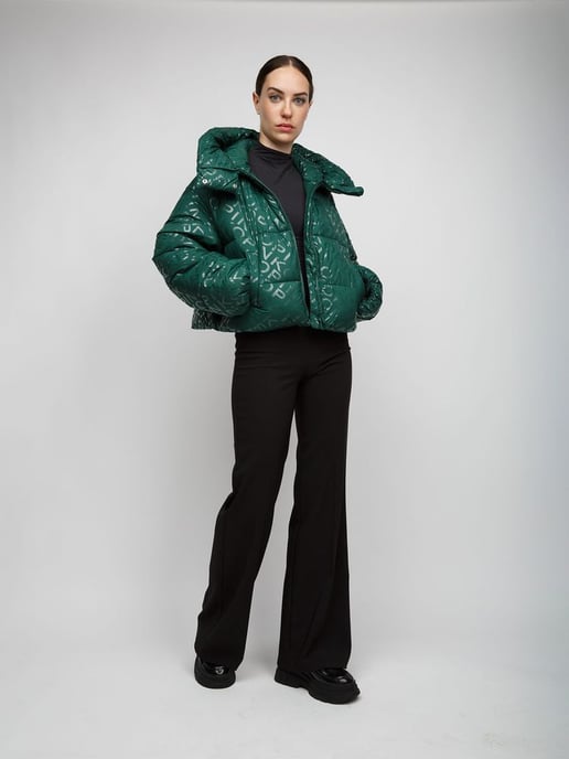 Pinko Winter Jacket Green - Image 6