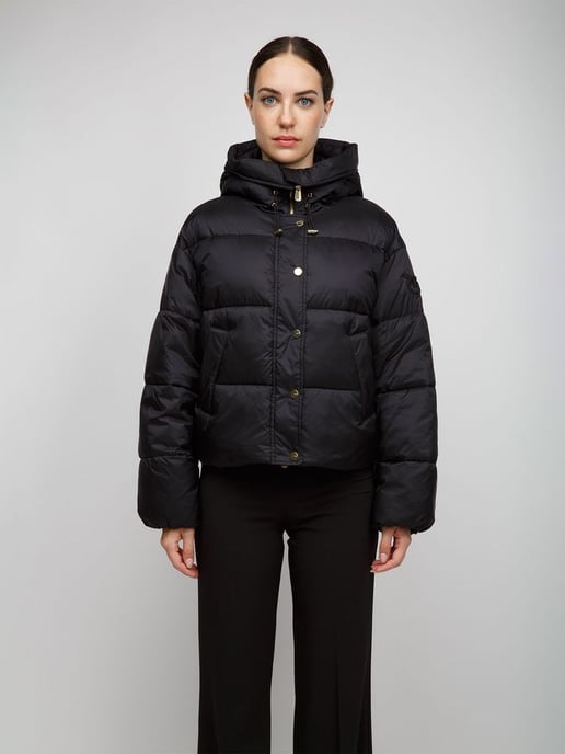 Pinko Winter Jacket Black - Image 3