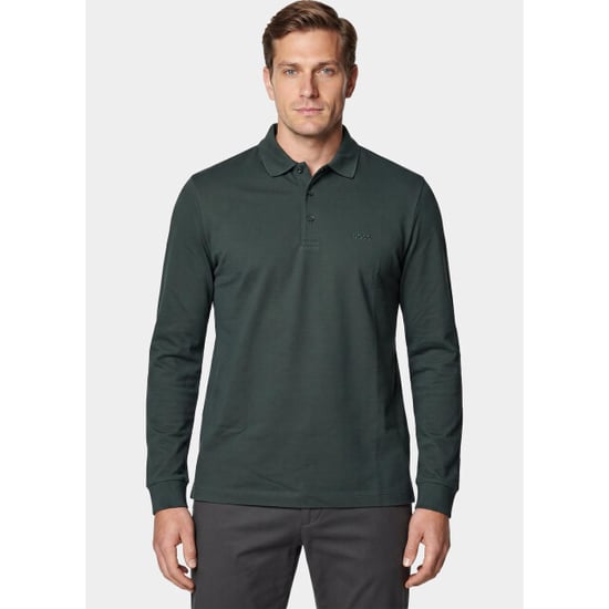 Hugo Boss Polo lange mouwen heren pado 30 10241542 01 50468392/348 - Image 1