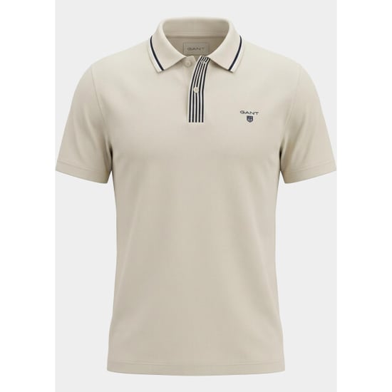 Gant Polo heren poloshirt met randdetails 2014054/130 - Image 4