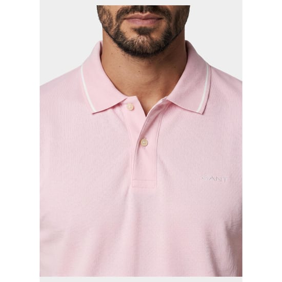 Gant Polo heren tipped piqué polo shirt 2062034/637 - Image 6