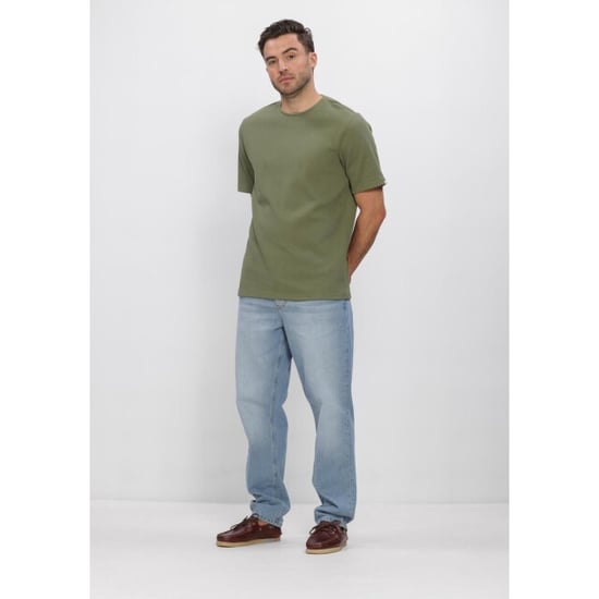Anerkjendt 901754 akkikki s/s waffle tee loden green - Image 6